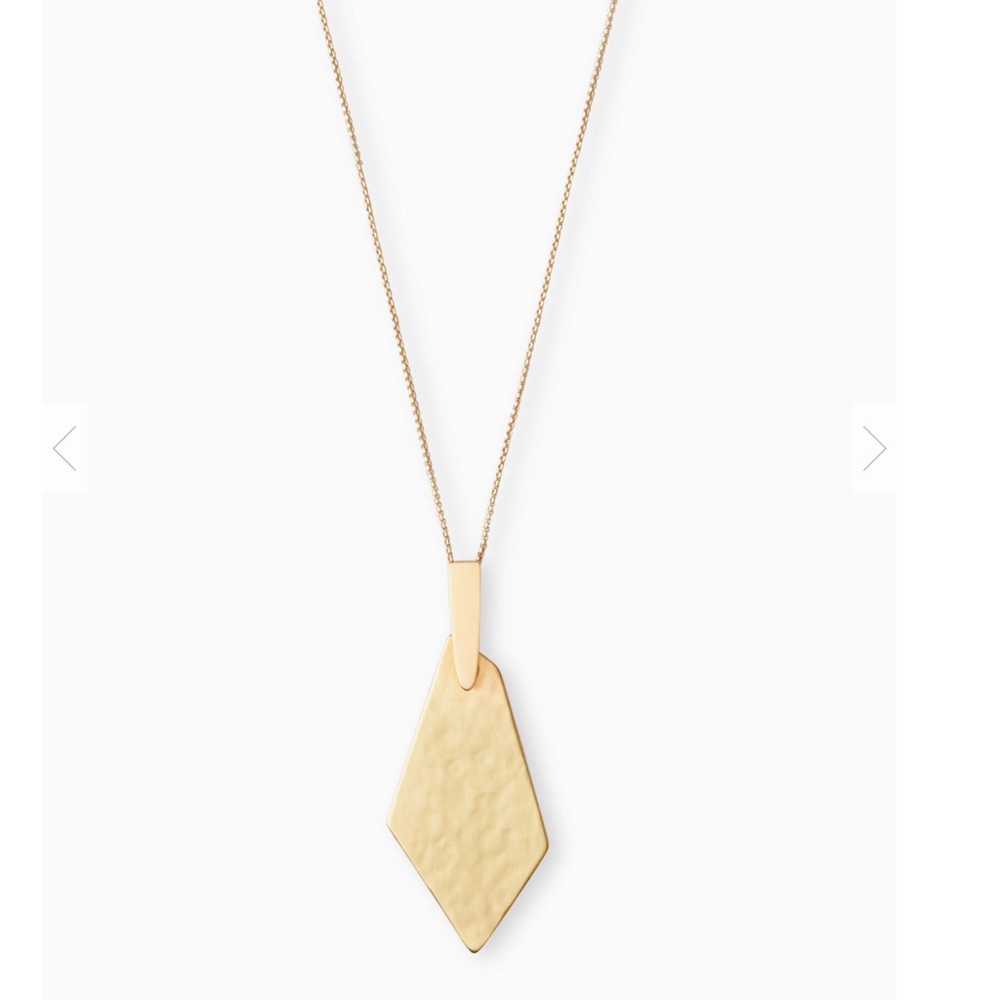 KENDRA SCOTT • Gold Brenton Slider Necklace - Picture 1 of 5